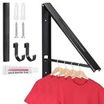 uxcell Retractable Clothes Rack for