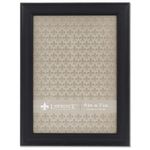 Lawrence Frames Classic Bead Picture Frame, 5x7, Black