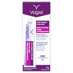 Vagisil Anti-Itch Creme Extra Strength - Helps Relieve Yeast Infection Itch, 30g (1-Pack) | Gynecologist Tested