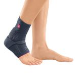 Medi Achimed - Silver, CCL2 | Orthopedic Achilles Tendon Support | Integrated Silicone Pad | For Acute and Chronic Inflammation of Achilles Tendon | Compressive Fabric (I)