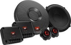 JBL Club 605CSQ 2-way Car Audio System - 285 watt component car speaker set with 160mm carbon fibre car woofer, silk dome tweeter and filters