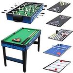 Sunnydaze 10-in-1 Game Table - Comb