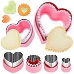 Heart Cookie Cutters Set,6 Pcs Uncr