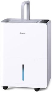3000 Sq.Ft AEOCKY Max 50 Pint/D Smart Compressor Dehumidifier with Drain Hose, Intelligent Humidistat,for Basement,Bedroom,Home,Bathroom