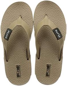 FLITE Men Khaki/Olive Slippers-7 UK (40 2/3 EU) (FL0330G_KHOL0007)