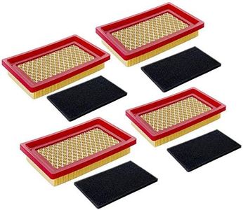 HOODELL 4 Pack 951-10298 Air Filter + Pre Cleaner for MTD Cub Cadet SC100 951-14632 Kohler 14 083 01-S Push Lawn Mower and More