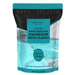 Aromasong Raw Magnesium Flakes from The Dead Sea, 14 OZ. - Relaxing Magnesium Chloride Bath Salt Soak