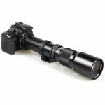 JINTU 1000mm f/8 Telephoto Lens Manual Focus for Canon EOS EF Mount T7 T7i T6 T6i T5 400D 4000D 2000D 1200D 90D 80D 60D 700D 70D 60D 5D IV III 6D 750D 650D 550D SLR Cameras