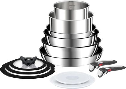 Tefal Ingenio 13-Piece Cookware Set – Non-Stick, Stackable Pans