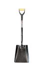 Spear & Jackson 2002WORK Workhorse No.2 Square Mouth Tubular Steel Shovel, Black