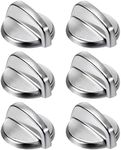 WB03T10325 Heavy Metal Knobs 6 Pack