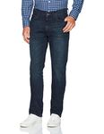 Nautica Men's 5 Pocket Straight Fit Stretch Jean, Pure Adriatic Sea Wash, 30W 32L