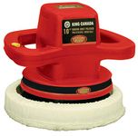 King Canada 10 inch. Random Orbit Polisher with Tapered Foam Applicator Pad (8301)