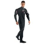 SEAC Warmdry Man Drysuit Large Plus, Black (Model: 0060001009091A)