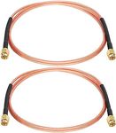 XRDS -RF SMA Male to SMA Male Cable 3FT, SMA Cable RG316 Coaxial Cable SMA Extension Antenna Cable(2PCS)