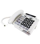 ClearSounds CSC500 Amplified Landline Phone with Speakerphone and Photo Frame Buttons - Up to 30dB Amplification, T-Coil Hearing Aid Compatible