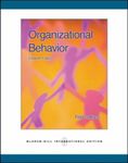 Organizational Behavior