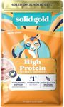 Solid Gold High Protein Dry Cat Food - Indigo Moon Cat Dry Food with Digestive Probiotics for Cats - Grain & Gluten Free with High Fiber & Omega 3 for Cats - Low Carb Superfood Meal - Chicken - 12lb