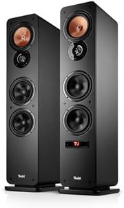 Teufel Ultima 40 AKTIV 3 - Aktives 3-Wege-Standlautsprecher Paar mit Bluetooth aptX, 260 W, Bassreflex, Integrierter Verstärker, HDMI ARC CEC‌, USB-C - schwarz