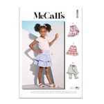 McCall's M8316A Children's Skorts A (2-3-4-5-6)