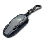 TANDRIVE TPU Key Fob Cover Holder For Tesla Model 3 Y，Black