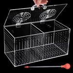 Magnet Acclimation Box for Saltwater Fish Quarantine Aquarium Isolation Box for Aquarium Fish Anemone Reef Coral