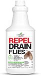 Covington Drain Fly Treatment Gel (32oz) Drain Maintenance & Odor Control for Kitchen & Bathroom Drains, Plant Based Thick Clinging Formula Breaks Down Grease & Organic Build-Up. Made in USA