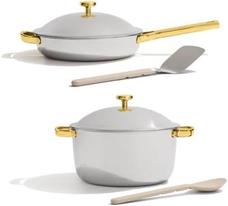 Our Place Titanium Pro Cookware Duo, 6-Piece Titanium Cookware Set