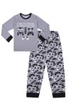 ThePyjamaFactory Boys I Had To Pause My Game to Be Here Gaming Controller Grey Long Cotton Pyjamas (14-15 Years)