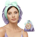 Mulberry Silk Bonnet for Sleeping Women with Curly Hair - Short Long Hair Bonnet for Sleeping - Alternative to Double Layer Satin Bonnet with Tie Band