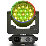 SHEHDS Moving Head Light LED 19x15W RGBW 4in1 B/Wash/Zoom Effect Stage Lights Professional DMX512 & Sound Activated Control DJ Lights for Party Wedding Disco and Nightclub - 1 Pack