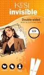 KESI ORNAMENTS 324 Strips Body Tape Safe Fine Double Sided Lingerie Tape For Clothes & Body Strong Transparent Fashion Tape For Women For All Skin friendly Strong Adhesive,Waterproof tape For Clothes