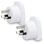 kwmobile 2x Travel Adapter for Type I - Travel Adapter to Type I Plugs for Australia, New Zealand, China