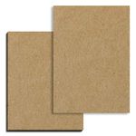 50 Sheets, Brown Kraft Paper Card A4 - 200gsm