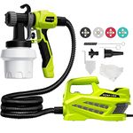 VONFORN Paint Sprayer, 800W Split Design with Cleaning & Blowing Joints, 4 Nozzles & 3 Patterns, Spray Gun for Cabinets, Fence, Garden Chairs, Furniture, Walls etc. VF820