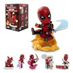 YuMe Marvel Deadpool Surprise Box - Classic Series, One Randomly Selected Figure, Age 14+ Years Old