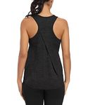 HLXFHB Workout Tank Tops for Women Gym Exercise Athletic Yoga Tops Racerback Sports Shirts Black