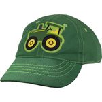 John Deere Baby Boys Baseball Cap, Green, 0 Months