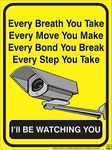 Green Panda®-You are Under CCTV Surveillance Sign Board | 9x12 inch