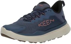 KEEN Women's WK450 Shoes, Vintage Indigo Nostalgia Rose, 10 US