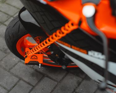 Squire Barricade Motorcycle Disc Lock – Heavy Duty Anti-Theft Security
