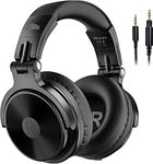 OneOdio Bluetooth Headphones Over Ear, Studio Level Sound Quality, 110 Hrs Playtime Bass Boosted Soft Memory Protein Earmuffs Foldable wireless Headphone with Mic for Cell Phone PC Music