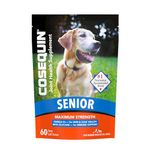 Cosequin Senior Joint Health Supplement for Senior Dogs - With Glucosamine, Chondroitin, Omega-3 for Skin and Coat Health and Beta Glucans for Immune Support, 60 Soft Chews