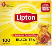 Lipton Tea Bags, Black Tea, Iced or