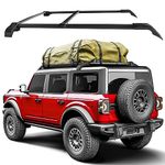 LEPZ Roof Rack Cross Bars Compatible for Ford Bronco 2021 2022 2023,Cross Bars Rooftop fit Bronco Accessories 4-Door Hardtop,Crossbars Load Capacity Cargo of Kayak Bike Luggage Ski Snowboard Carrier