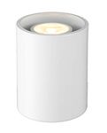 Lights4Living Modern White LED Uplighter Table, Floor Lamp Uplighter with Inline Switch (White)