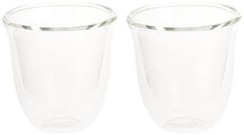 De'Longhi DLSC310 double-walled espresso glass set of 2, 2 pieces (pack of 1)