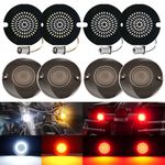 ANONEMOTO Brightness 1157 1156 LED Turn Signals 3 1/4 Inch Compatible for Harley Electra Glide Road King Softail Tour Glide Ultra Limited Turn Signal Led Lights Brake Lights 1986-2024