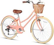 Glerc 24 Inch Girls Cruiser Bike 6-