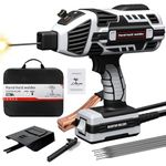 YesRight - Handheld Welding Machine 110V 120Amp Portable ARC Handheld Welder with Digital Display IGBT Inverter 6 Variable Current Settings for 1/16 Welding Rods